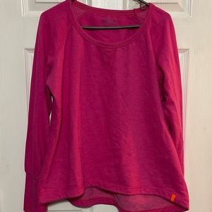 Pink long sleeve too size XL